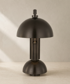 Dally 13.5-Inch LED Desk Lamp in Bronze by Visual Comfort Signature