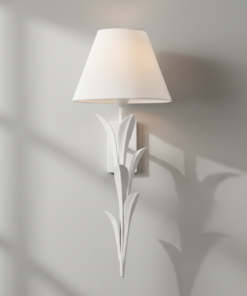 Provenz 20-Inch LED Tail Wall Sconce in Plaster White by Visual Comfort Signature